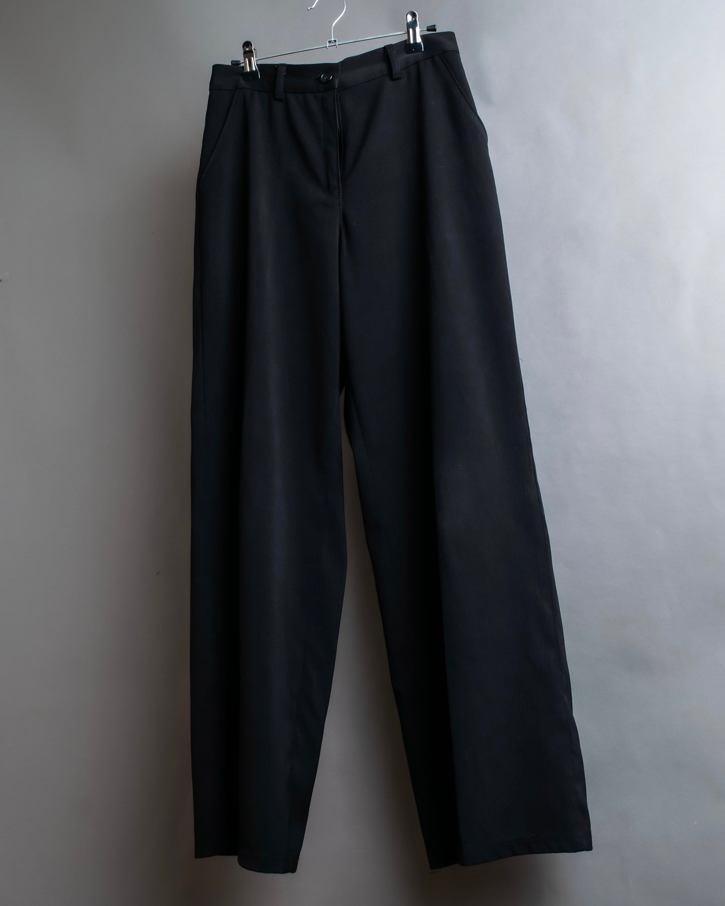 "Vintage rounded tapered silhouette slacks"