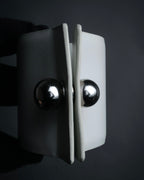 “JIL SANDER” 2020’s Sculptural leather cuff bangle