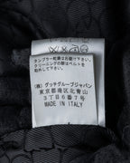 "GUCCI" Tom Ford period round neck flying squirrel long coat