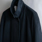 "BURBERRYS" Fly front cashmere blend oversized 2way soutien collar coat