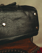 “RED VALENTINO” 2010’s lace bow leather two-way bag