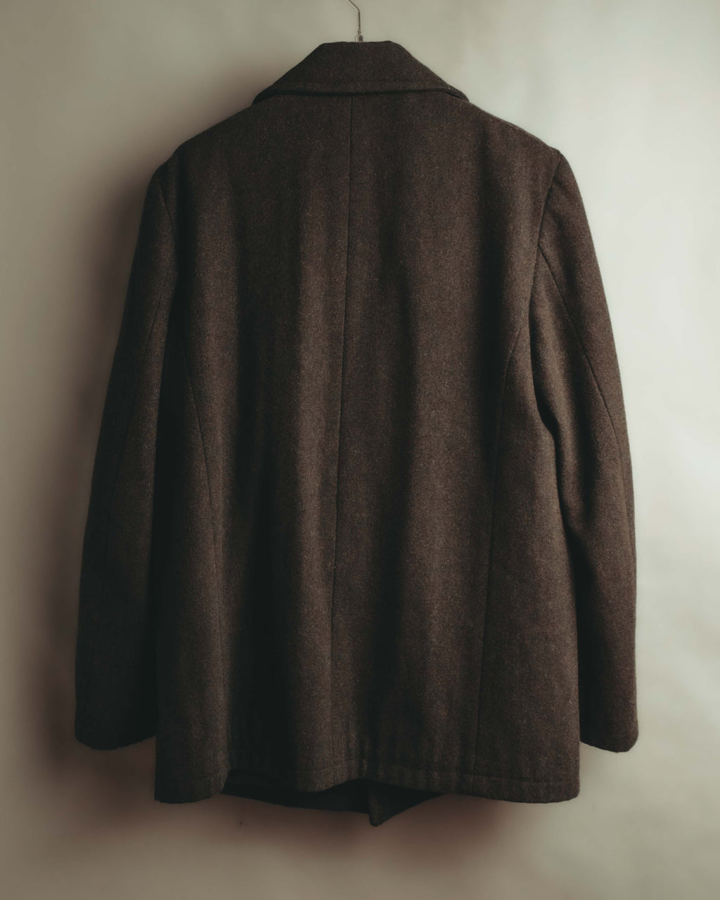 -SPECIAL- “Maison Martin Margiela” 2011-2014 Short wool blend chesterfield coat