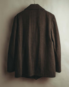 -SPECIAL- “Maison Martin Margiela” 2011-2014 Short wool blend chesterfield coat