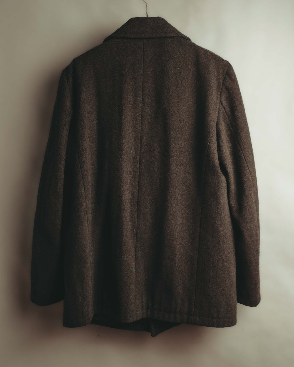 -SPECIAL- “Maison Martin Margiela” 2011-2014 Short wool blend chesterfield coat