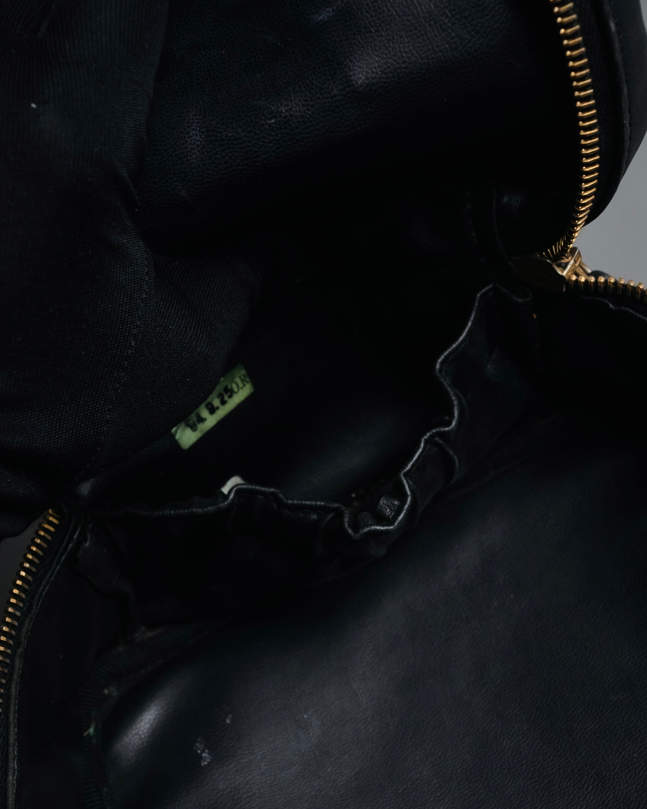 "CHANEL" 90’s Picot stitching lambskin vanity bag