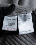 "GUCCI" Cashmere brand double zipper blouson