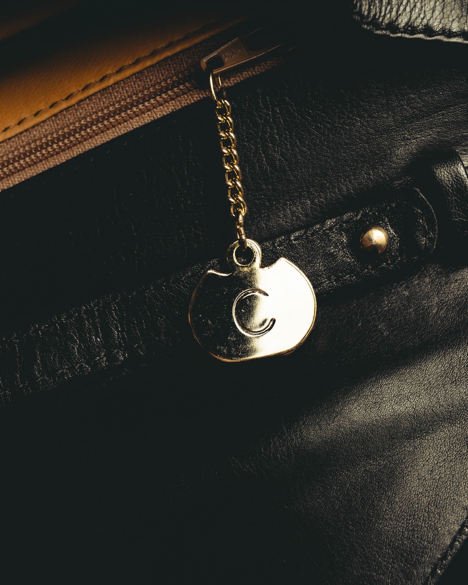 "CELINE" 80's-90's Geometric envelope shoulder bag