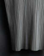 "PLEATS PLEASE ISSEY MIYAKE" Off-white tank top