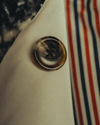 "THOM BROWNE" 2010's-20's Textured double breasted boucle coat