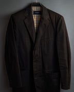 "BURBERRY" Cotton faded tailored jacket