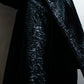 "EMPORIO ARMANI"  Dimensional wave pattern velour like chester coat