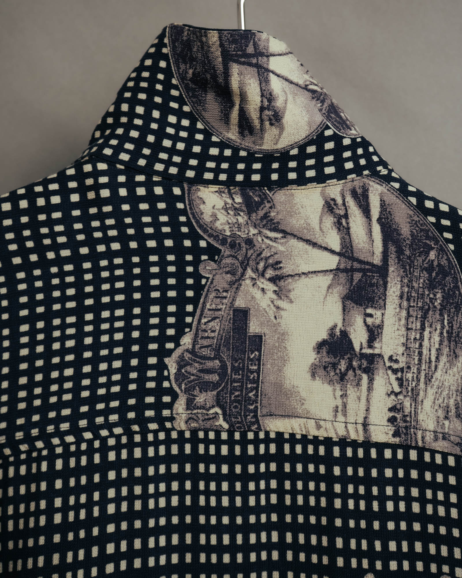 –SPECIAL– “Christian Dior” 80’s-90’s archival toile print shirt