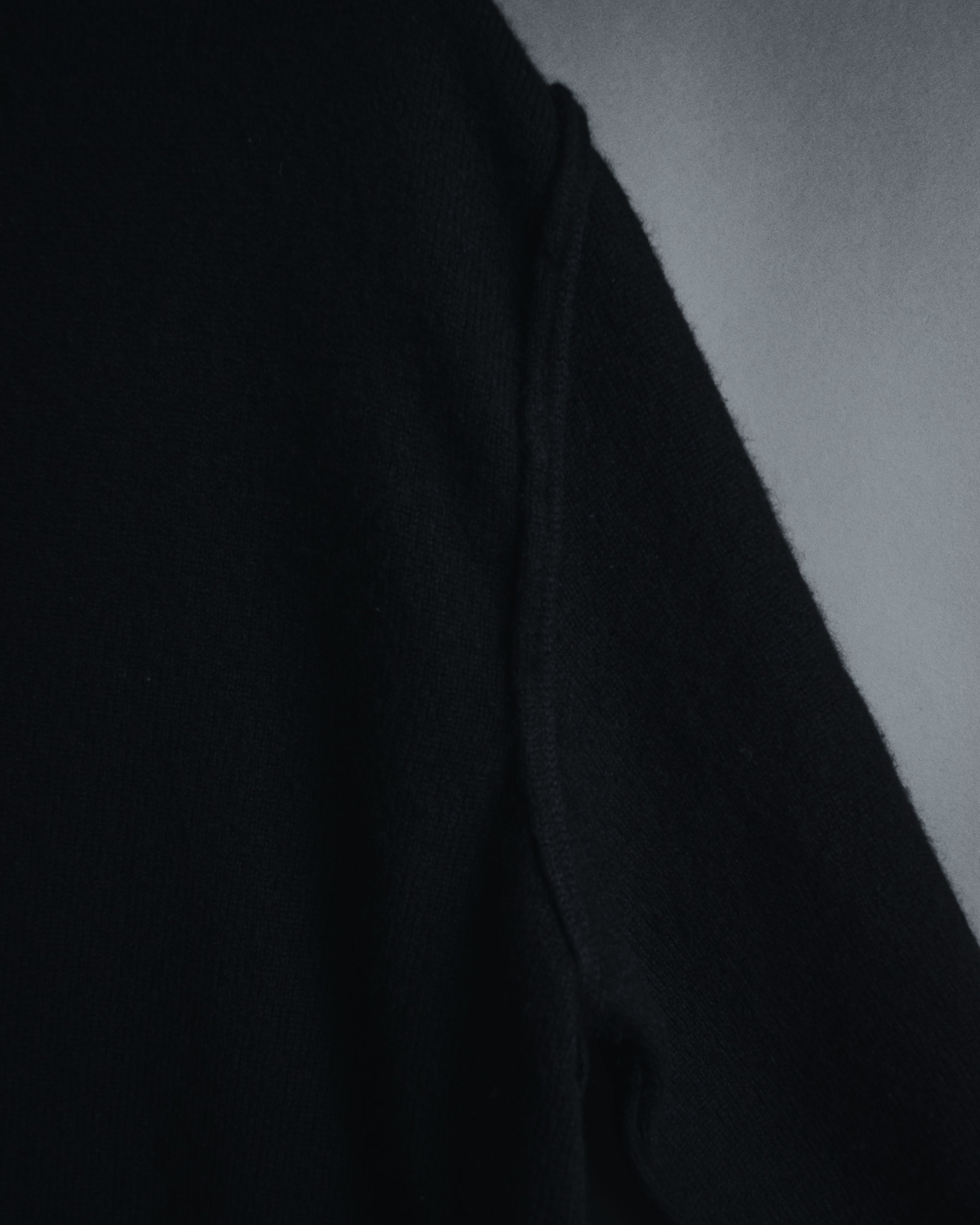 "Dolce & Gabbana" Minimal v-neck fine knit sweater