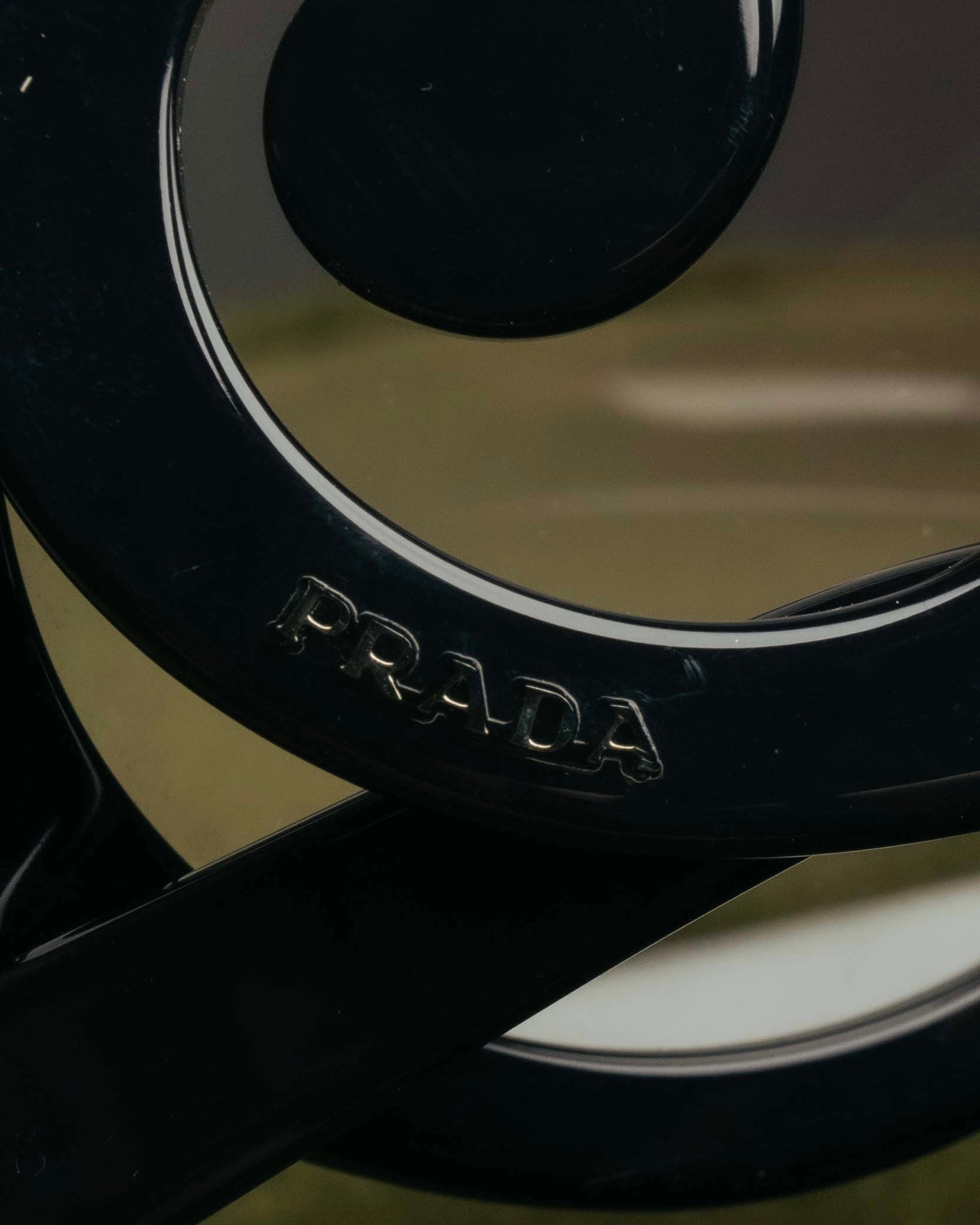 "PRADA" 10's Sculptural baroque sunglasses