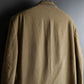 "Vintage brushed peak lapel 1 button tailored jacket"