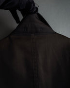 "BURBERRY" Cotton faded tailored jacket