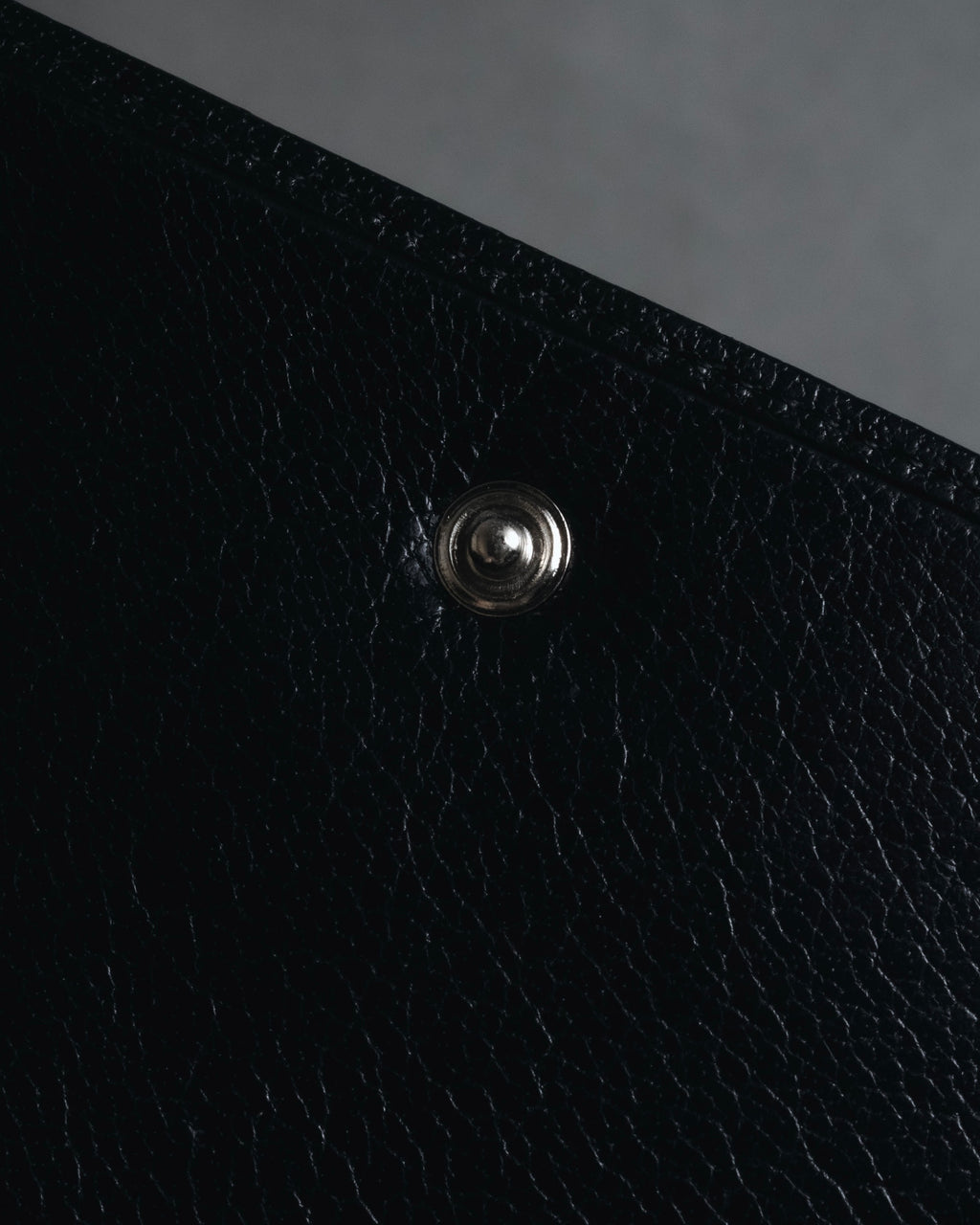 "YVES SAINT LAURENT" Stud-embellished monogram bi-fold wallet