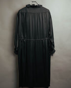 -SPECIAL- “Christian Dior” 90’s Silk pleated ruffle dress