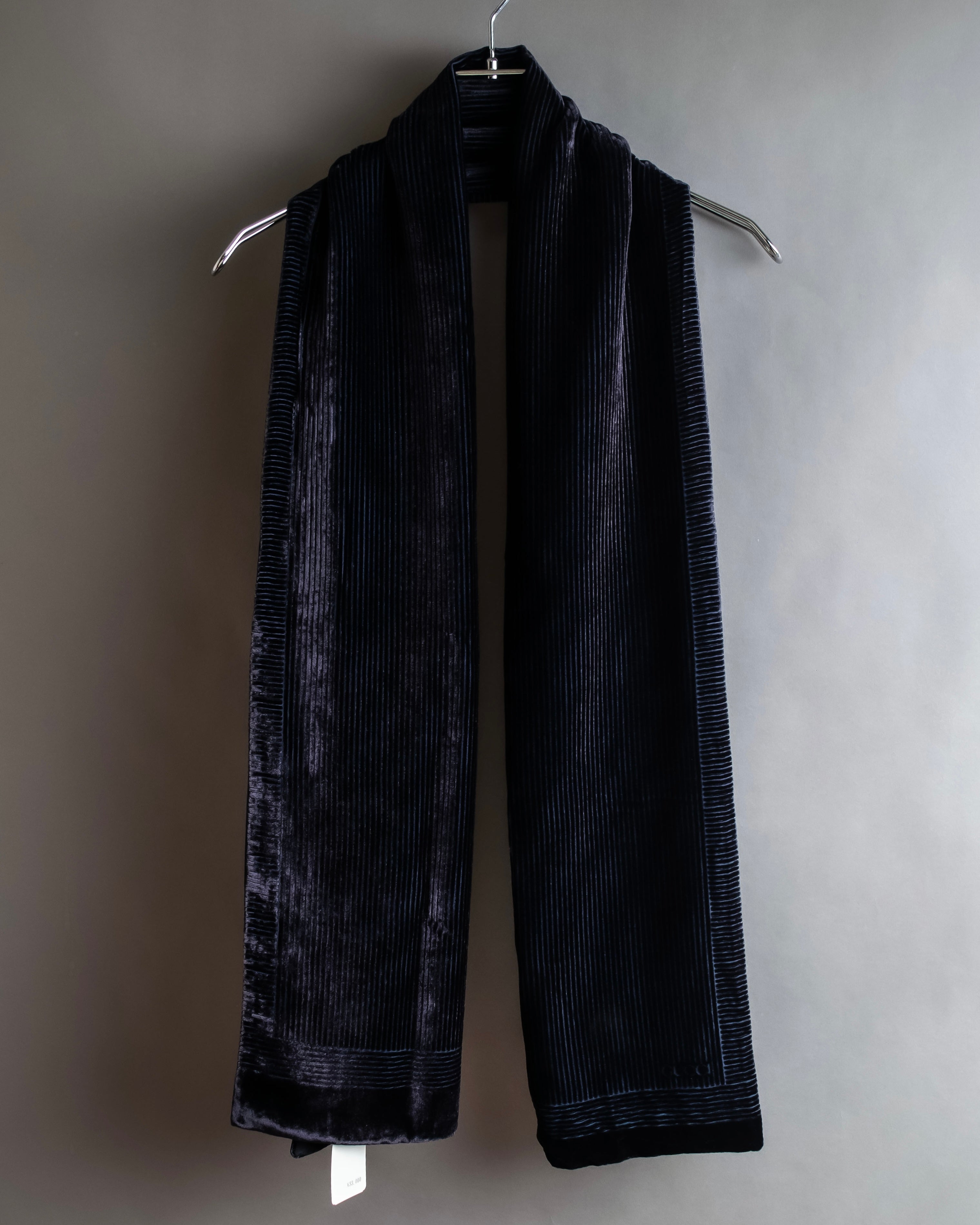 "GUCCI" Shaded pile silk blend long stole
