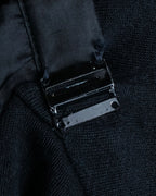 "Yves Saint Laurent Rive Gauche"
Beautiful button design no-collar coat