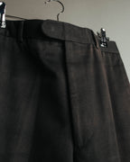 -SPECIAL- "Hermès" 90's-00's Refined cotton trousers