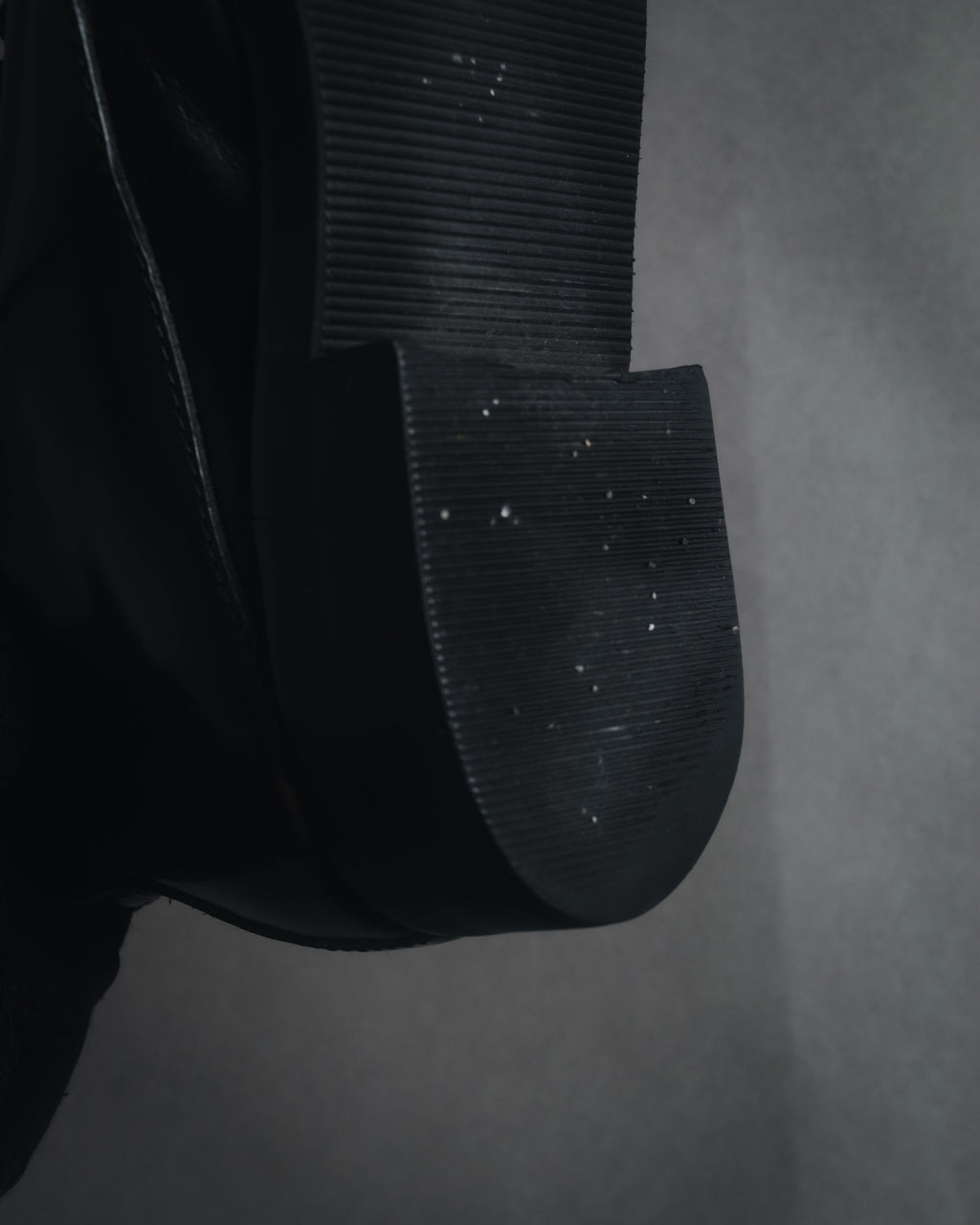 "Yohji Yamamoto FEMME" Lace-up leather ankle boots