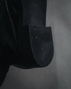 "Yohji Yamamoto FEMME" Lace-up leather ankle boots