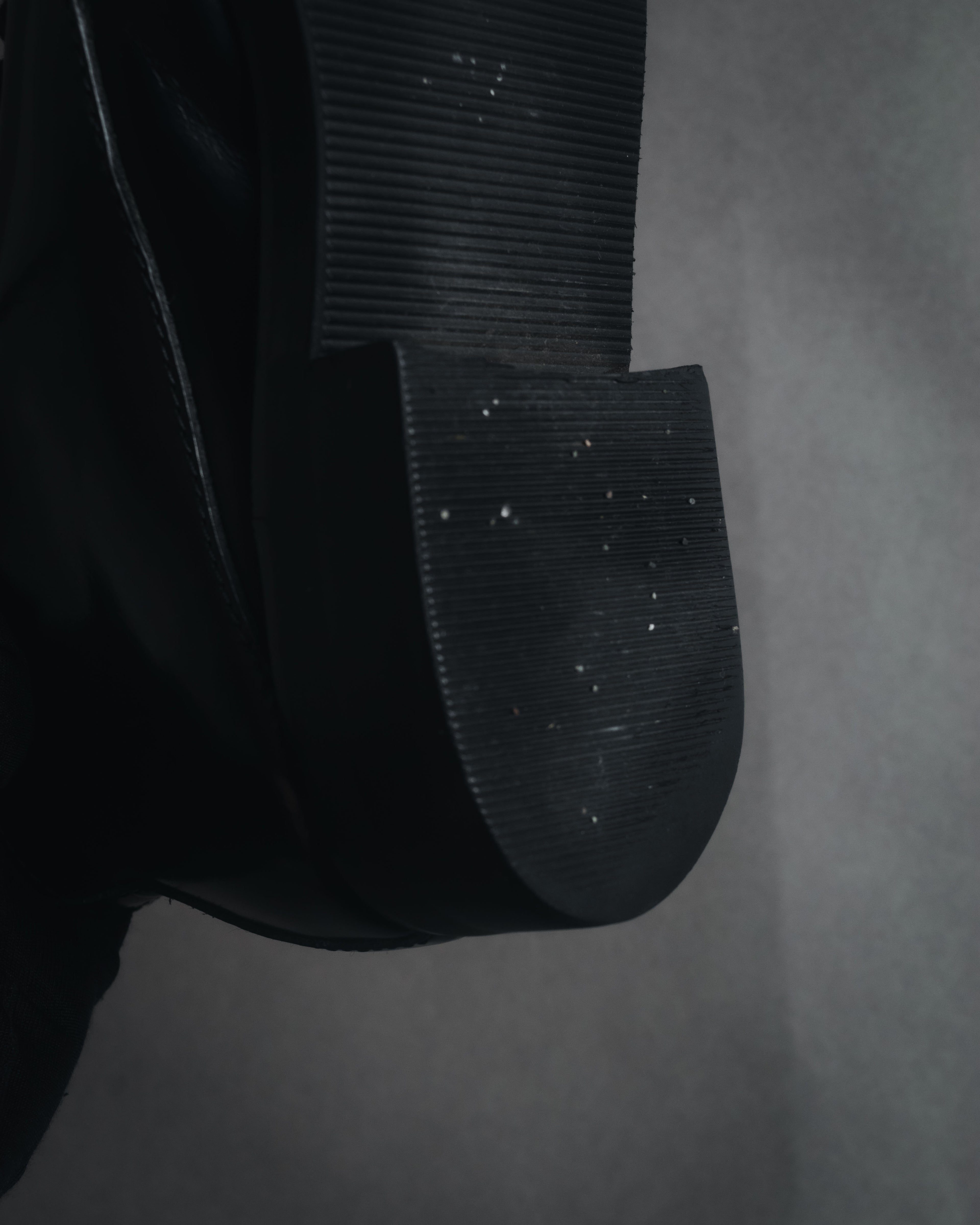 "Yohji Yamamoto FEMME" Lace-up leather ankle boots