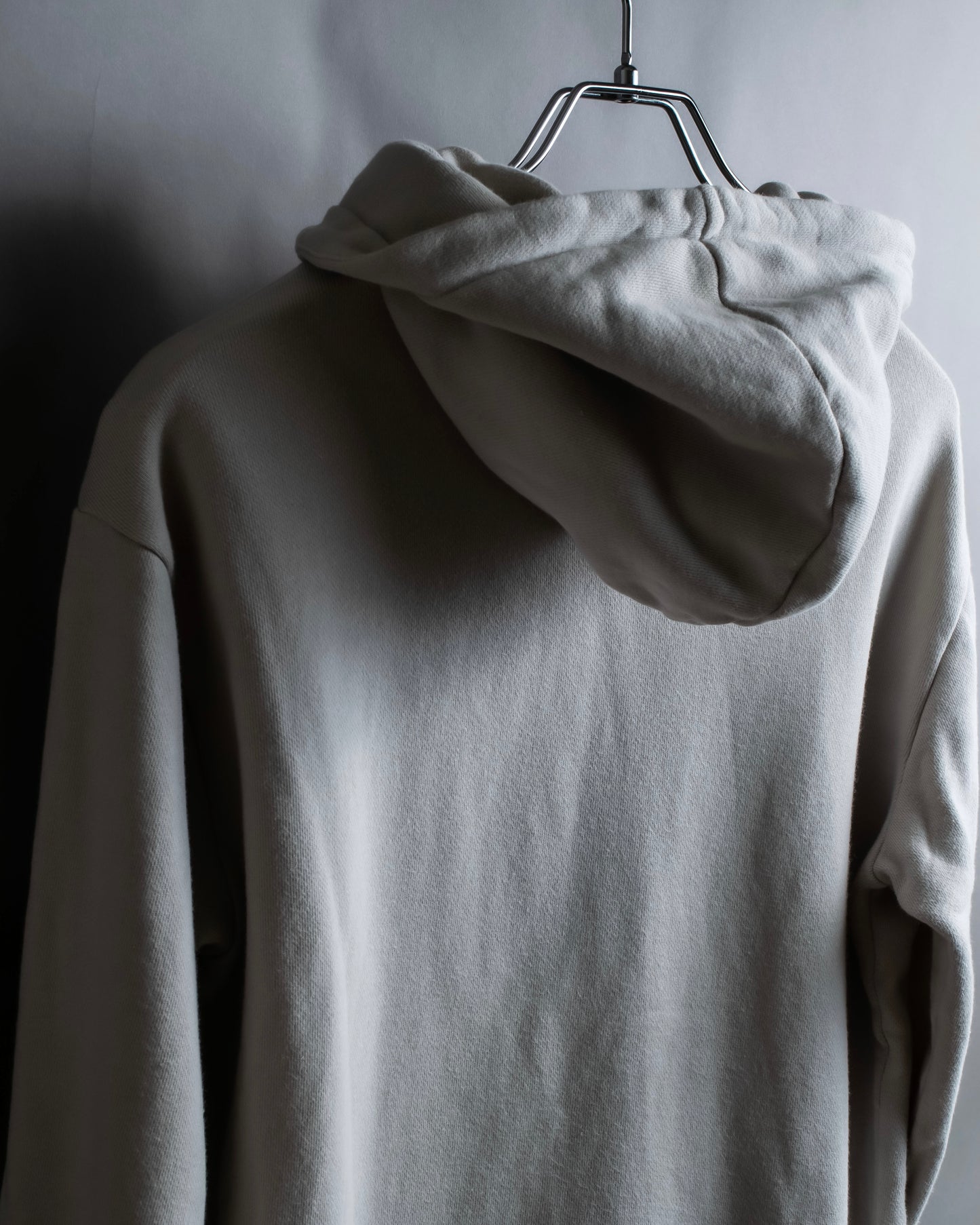 "MAISON MARGIELA" Drawstring design zip hoodie