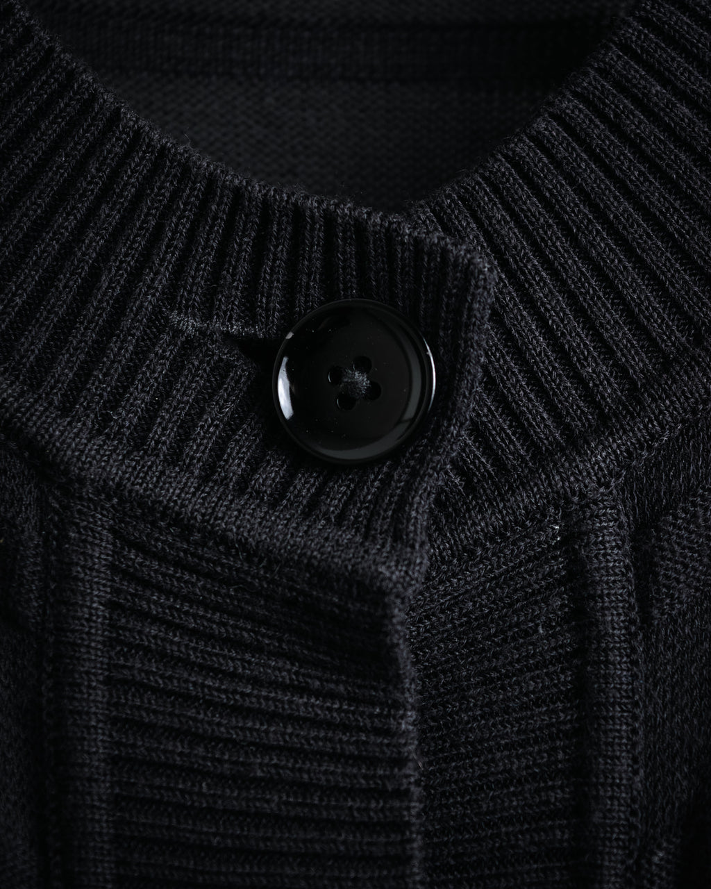 “Maison Martin Margiela” 2000’s Sheer shadow stripe long cardigan