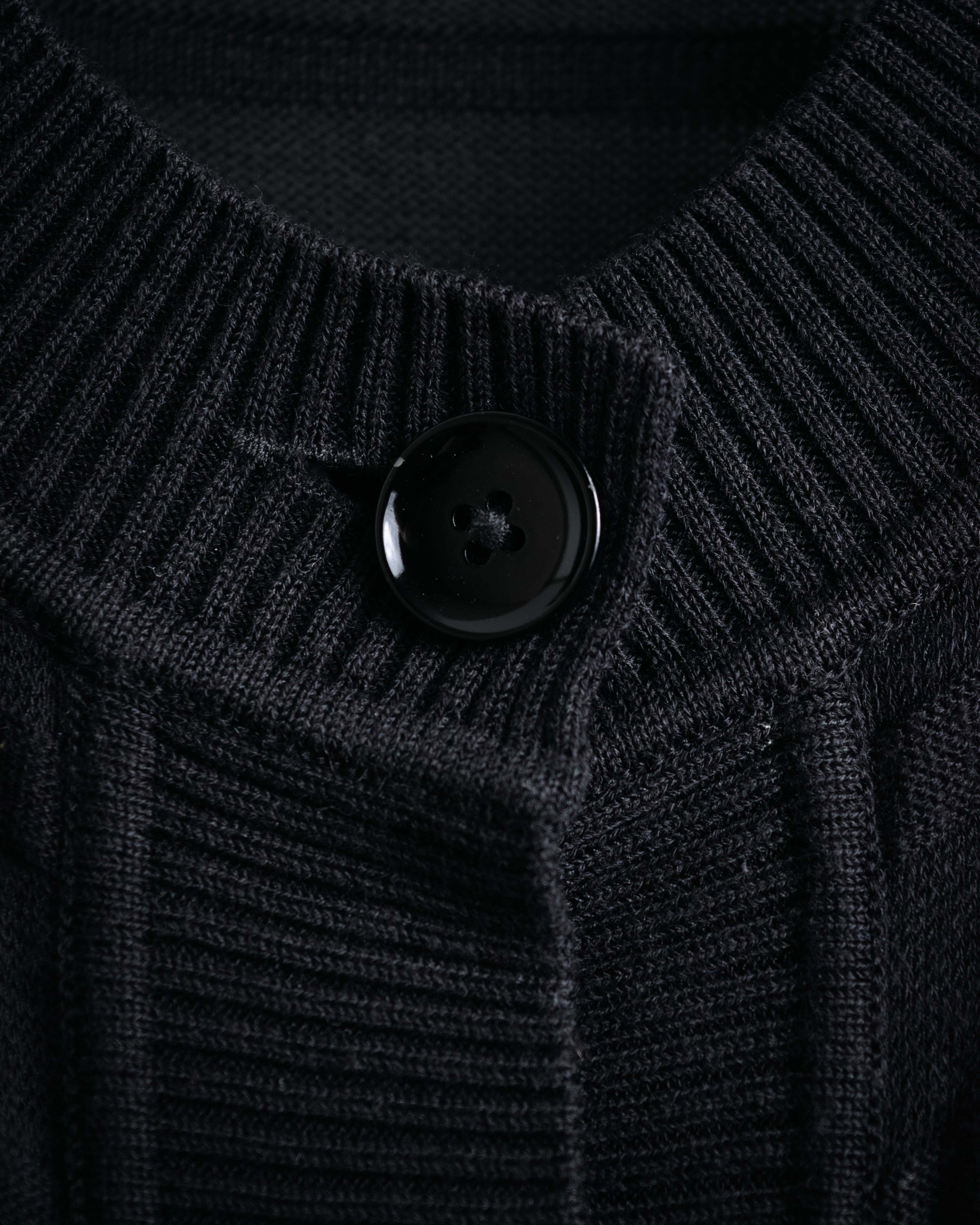 “Maison Martin Margiela” 2000’s Sheer shadow stripe long cardigan