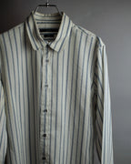 "GUCCI" Diamond jacquard striped shirt