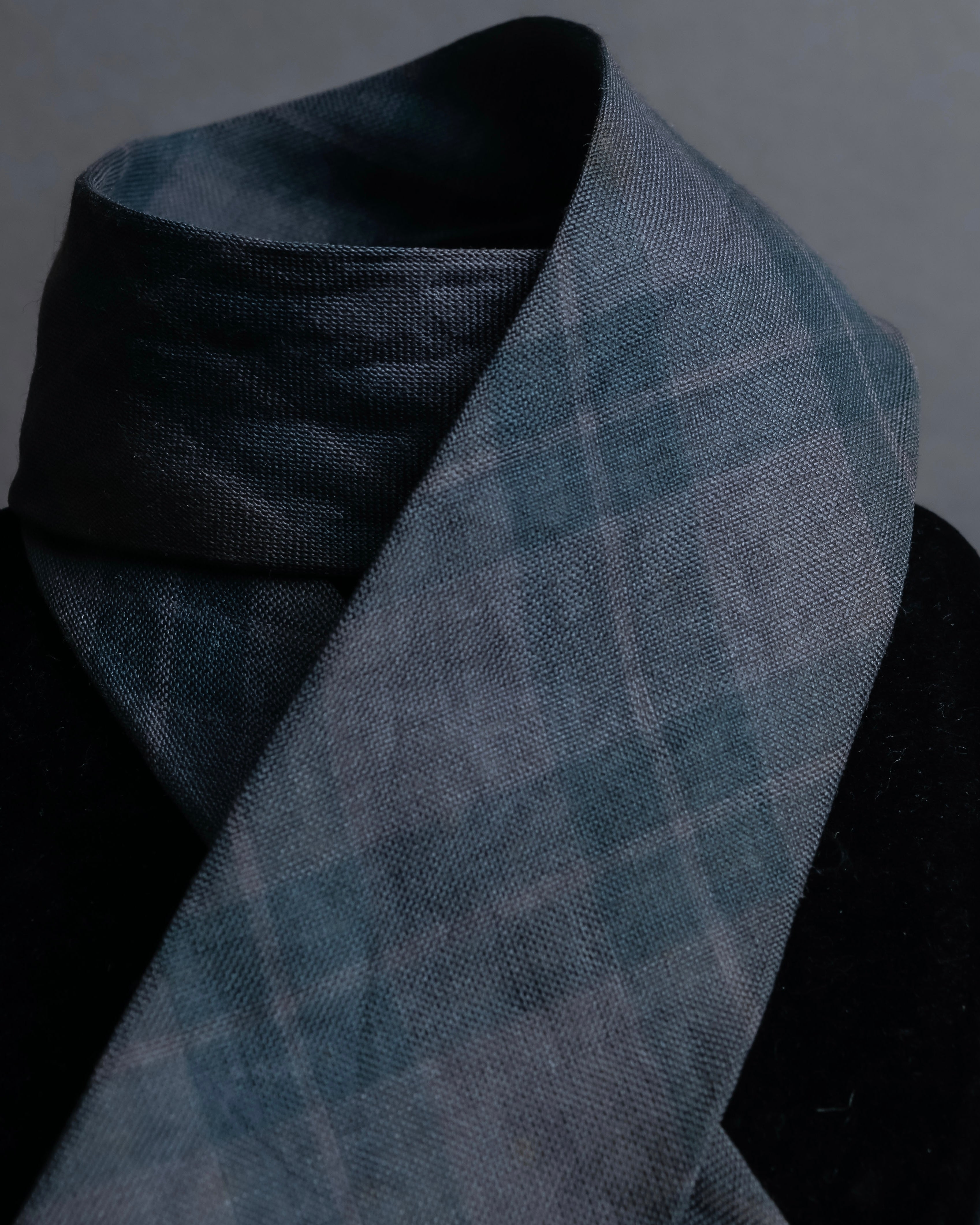 "COMME des GARCONS HOMME" Argyle check sheer necktie
