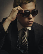 -SPECIAL- "Christian Dior" 90's Tortoiseshell oversized square sunglasses