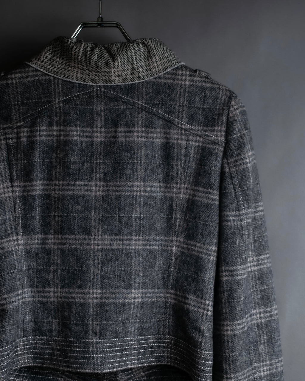 お取り置き分 "VALENTINO" Belted ruffle detail short jacket