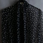 "Saint Laurent Paris 2020"
Ribbon detail polka dot pattern sheer shirt