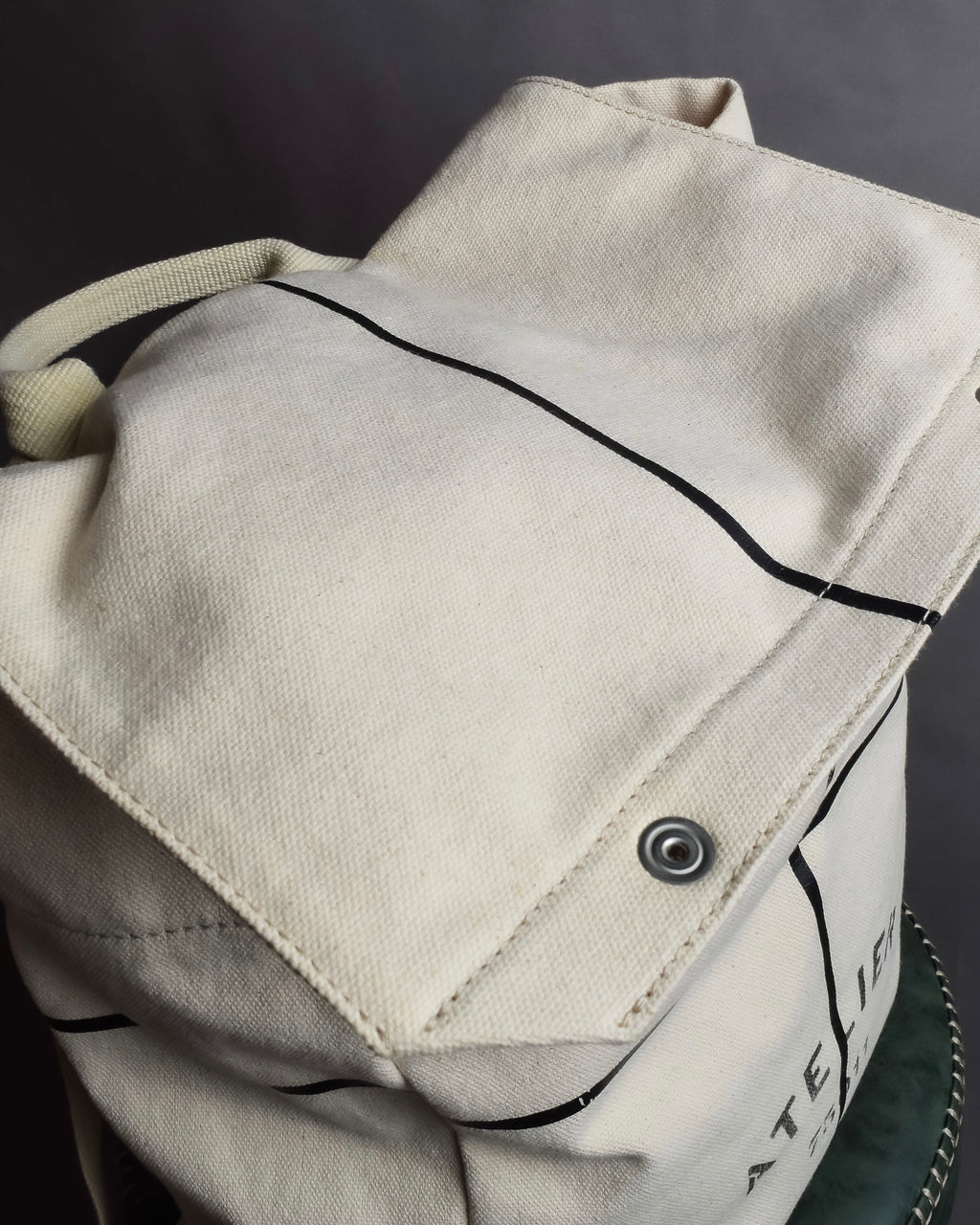 "MAISON MARGIELA" Atelier 75011 design canvas large bag