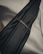 -SPECIAL- “HERMÈS” 2008-18 Suede cutwork leather tie
