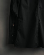 "GUCCI" 00's Black uniform long sleeve shirt