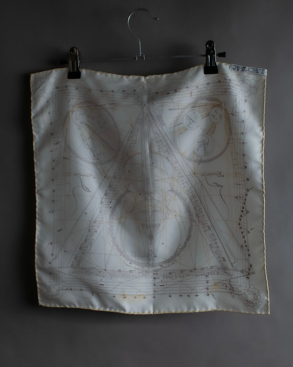 "HERMES" La Musique des Sphères petit carre scarf