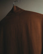 "Christian Dior" 80's  Lustrous silk blend long sleeve shirt