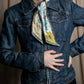 "Dolce & Gabbana" Cutting stitch detail denim jacket