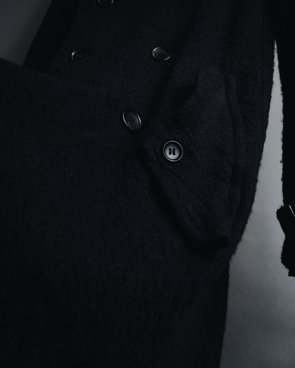 "tricot COMME des GARÇONS" 2007AW shrunk wool trench coat