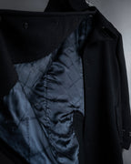 "VIKTOR&ROLF" Sculptural lapel melton coat