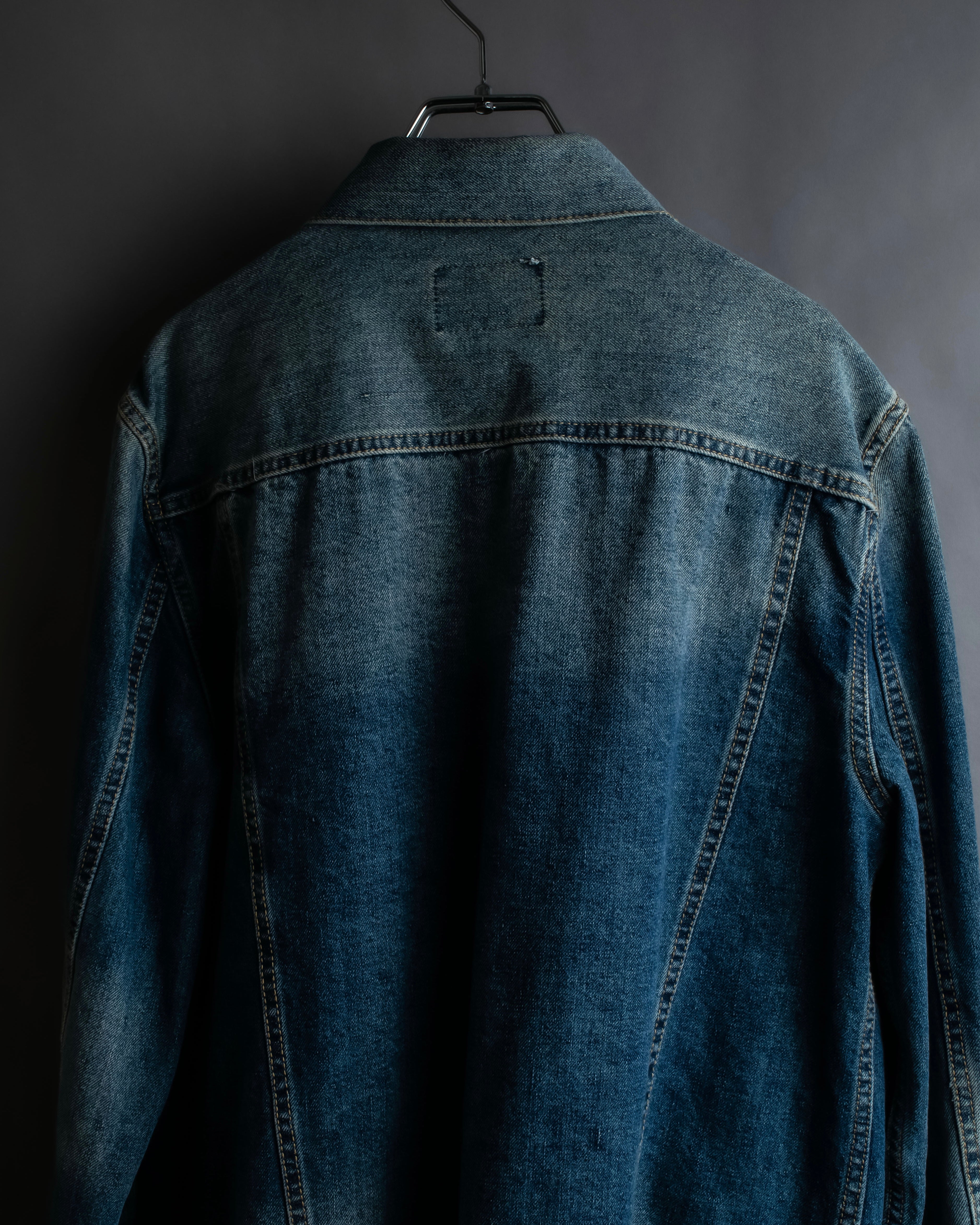 "NUMBER (N)INE" Vintage washed denim jacket