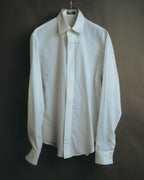 "Dior" 00's Pleated-front dress shirt