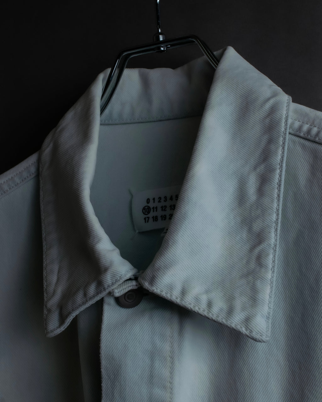 "MAISON MARGIELA" 20SS Washed pale blue denim jacket