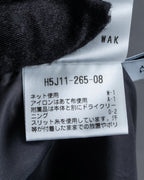 "MACKINTOSH" Glen check pattern straight line dress