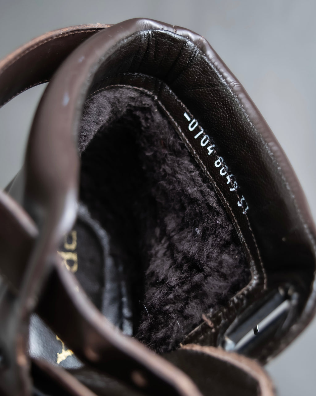 "PRADA" Belt design high cut boots