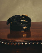"CELINE" 90's-00's Classic horse carriage waist belt